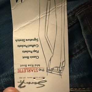 Starlite Mid Rise Boot Jeans